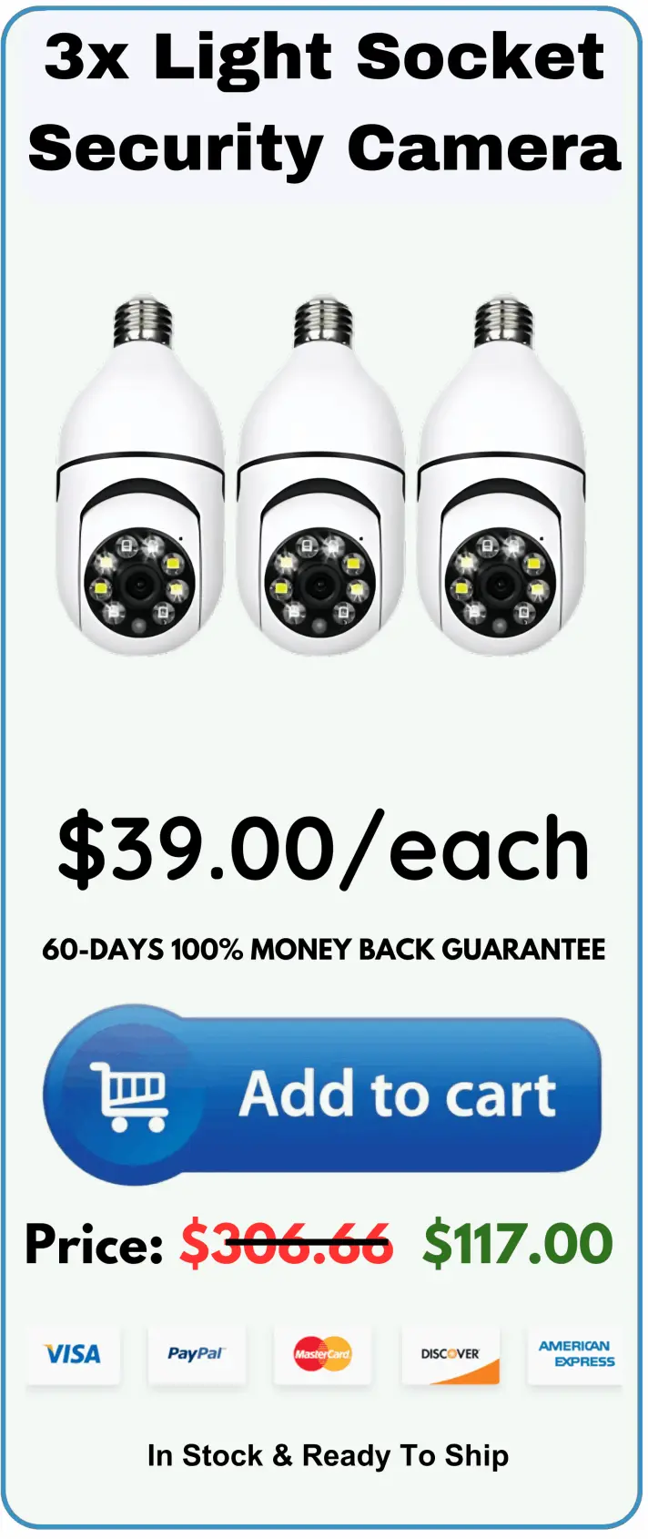Light Socket Security Camera offer price